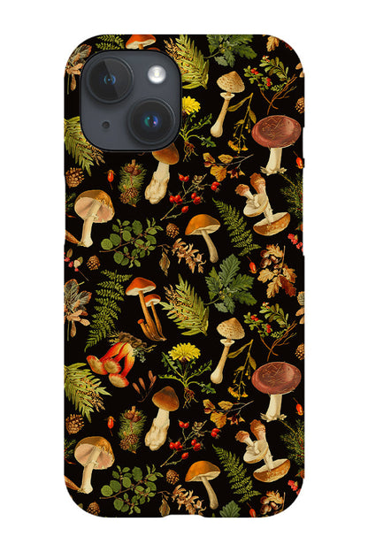 RoyalCovers.uk - Vintage Night Woodland Garden By Uta Naumann Phone Case (Black)
