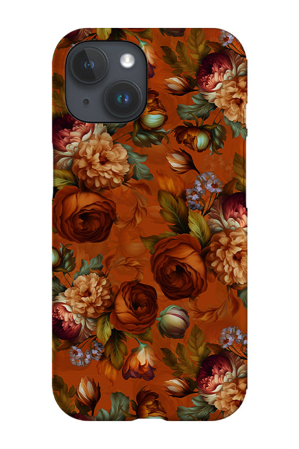 RoyalCovers.uk - Baroque Vintage Oil Paint Florals By Uta Naumann Phone Case (Orange)