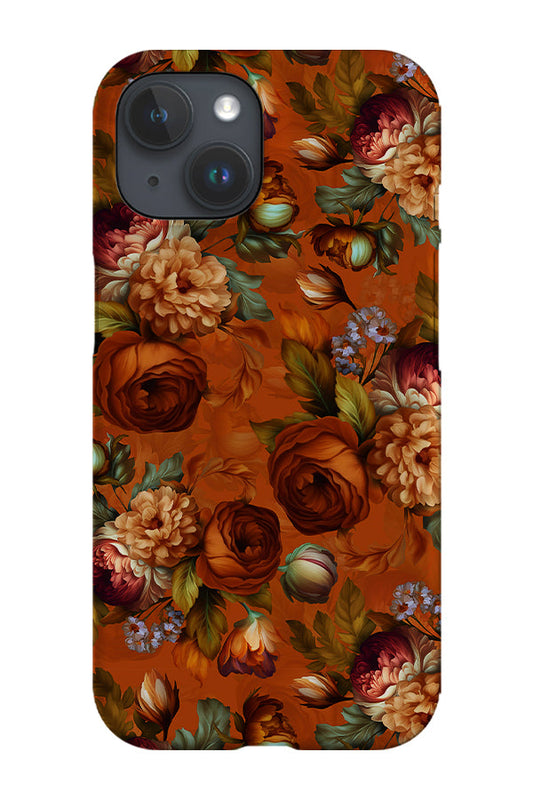 RoyalCovers.uk - Baroque Vintage Oil Paint Florals By Uta Naumann Phone Case (Orange)