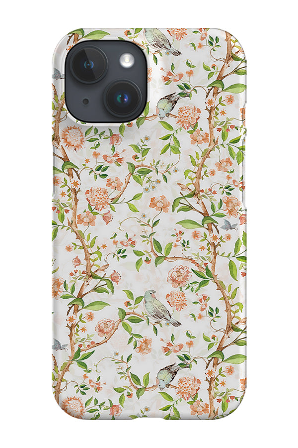 RoyalCovers.uk - Chinoiserie Vintage Birds By Uta Naumann Phone Case (Cream)