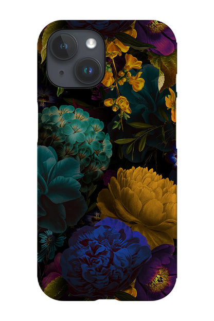 RoyalCovers.uk - Lush Baroque Midnight Garden By Uta Naumann Phone Case (Dark)