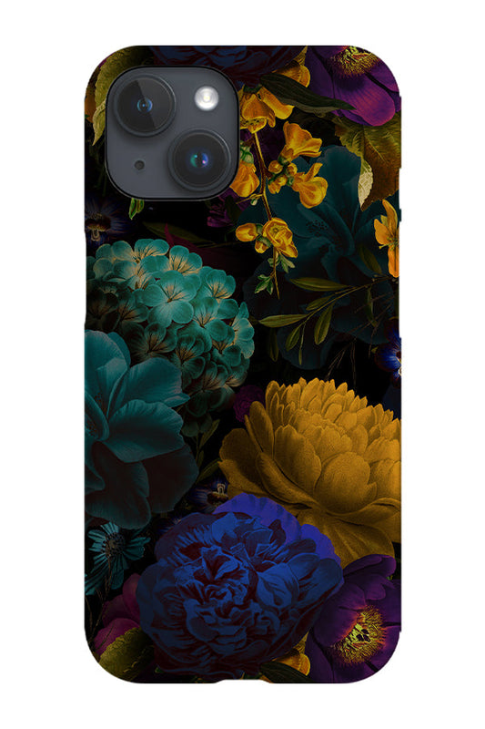 RoyalCovers.uk - Lush Baroque Midnight Garden By Uta Naumann Phone Case (Dark)