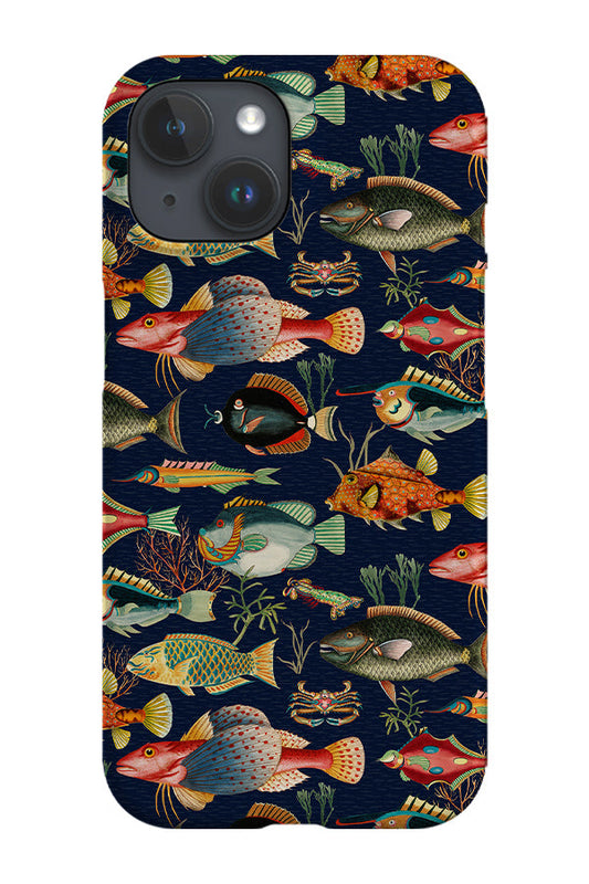 RoyalCovers.uk - Vintage Ocean Fish By Uta Naumann Phone Case (Black)