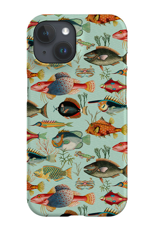 RoyalCovers.uk - Vintage Sea Fish By Uta Naumann Phone Case (Light Blue)