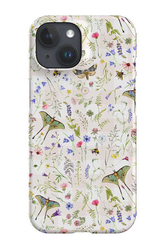 RoyalCovers.uk - Vintage Luna Moths By Uta Naumann Phone Case (Neutral)