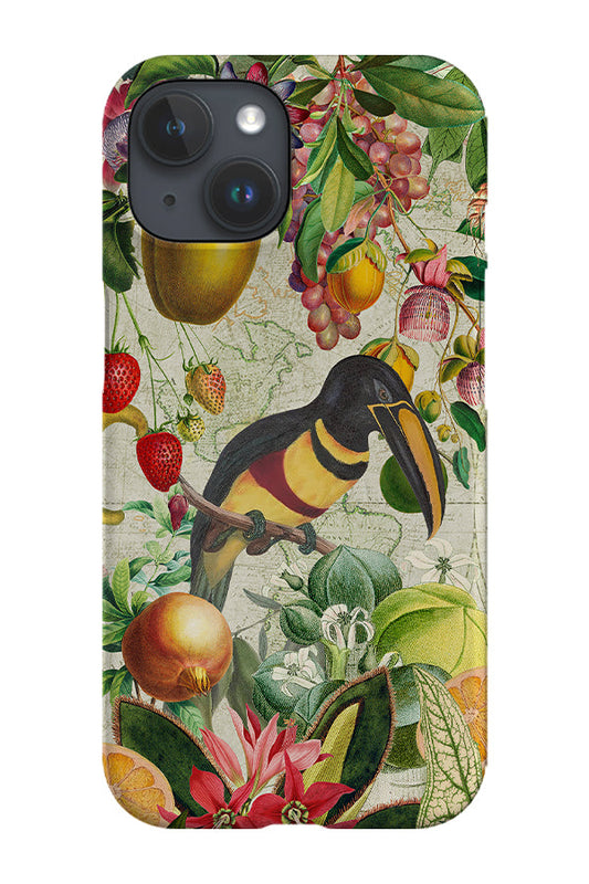 RoyalCovers.uk - Exotic Toucan and Fruit By Uta Naumann Phone Case (Green)