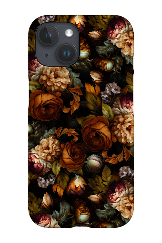 RoyalCovers.uk - Botanical Vintage Moody Peonies By Uta Naumann Phone Case (Orange)