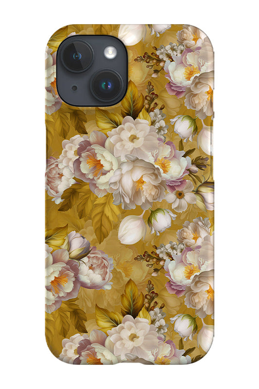 RoyalCovers.uk - Baroque Yellow Moody Flowers By Uta Naumann Phone Case (Yellow)