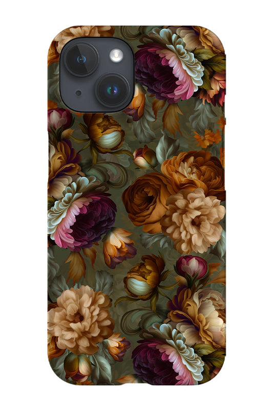 RoyalCovers.uk - Romantic Baroque Gothic Florals By Uta Naumann Phone Case (Green)