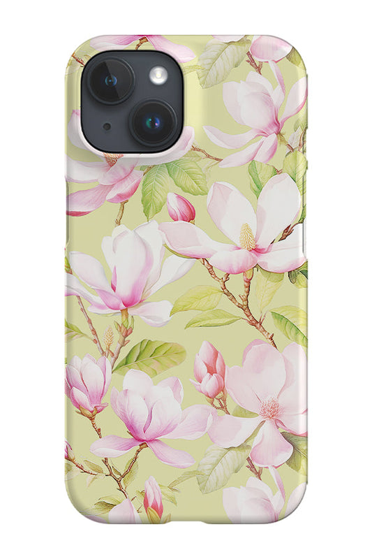 RoyalCovers.uk - Beautiful Green Regency Magnolia By Uta Naumann Phone Case (Green)