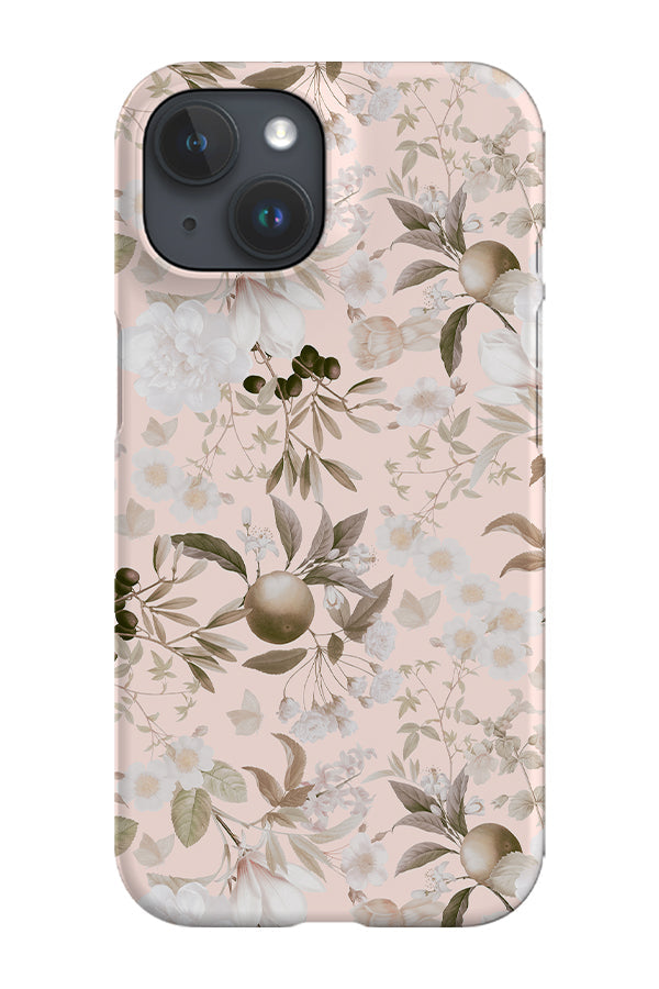 RoyalCovers.uk - Vintage Pastel Blush Florals By Uta Naumann Phone Case (Pink)