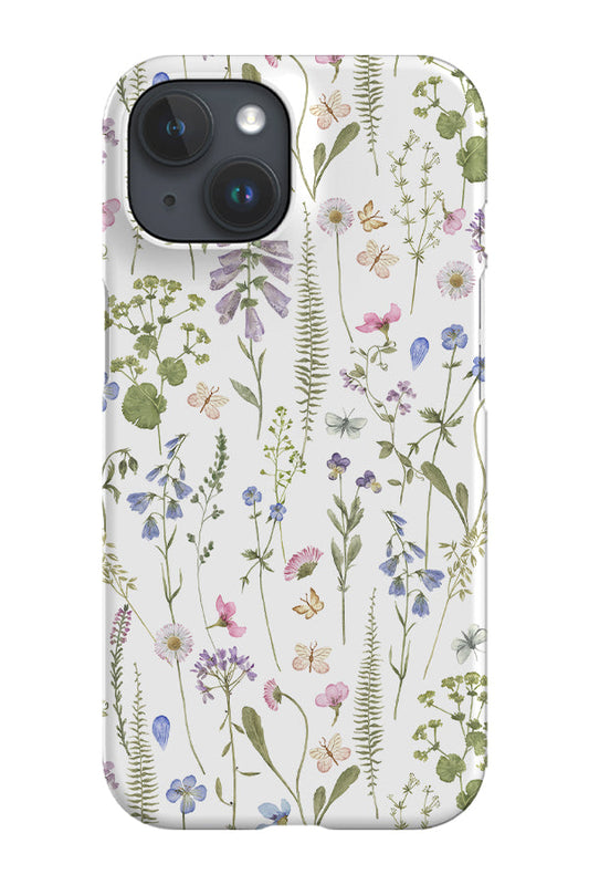 RoyalCovers.uk - Midsummer Wildflowers By Uta Naumann Phone Case (White)
