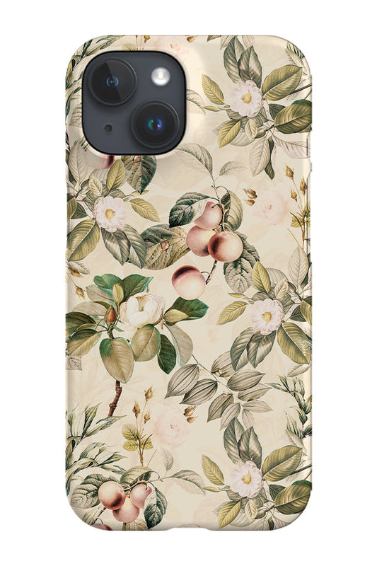 RoyalCovers.uk - Vintage Magnolia Flowers By Uta Naumann Phone Case (Cream)