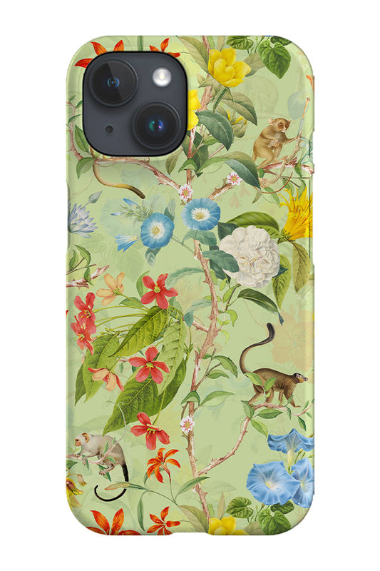 RoyalCovers.uk - Exotic Chinoiserie Garden By Uta Naumann Phone Case (Green)