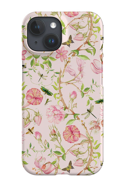 RoyalCovers.uk - Pastel Antique Chinoiserie By Uta Naumann Phone Case (Blush Pink)