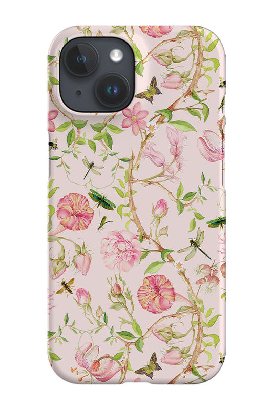RoyalCovers.uk - Pastel Antique Chinoiserie By Uta Naumann Phone Case (Blush Pink)