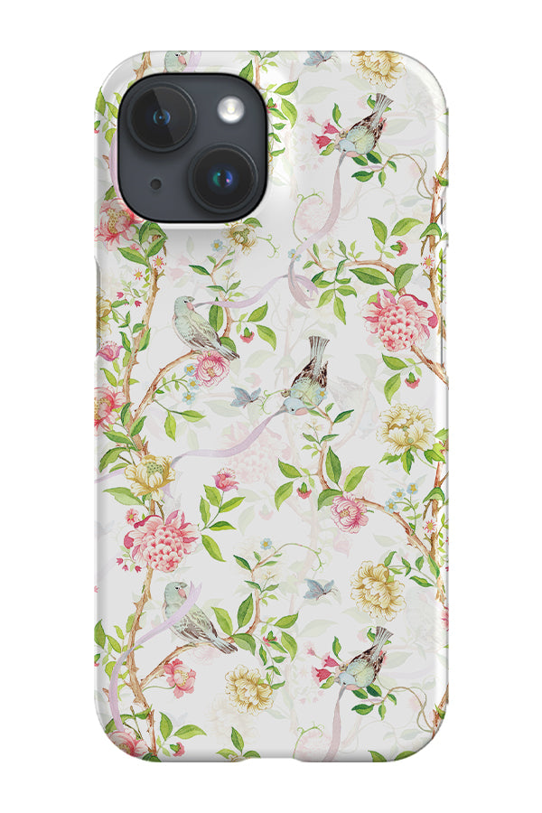 RoyalCovers.uk - Chinoiserie Vintage Lovebirds By Uta Naumann Phone Case (White)