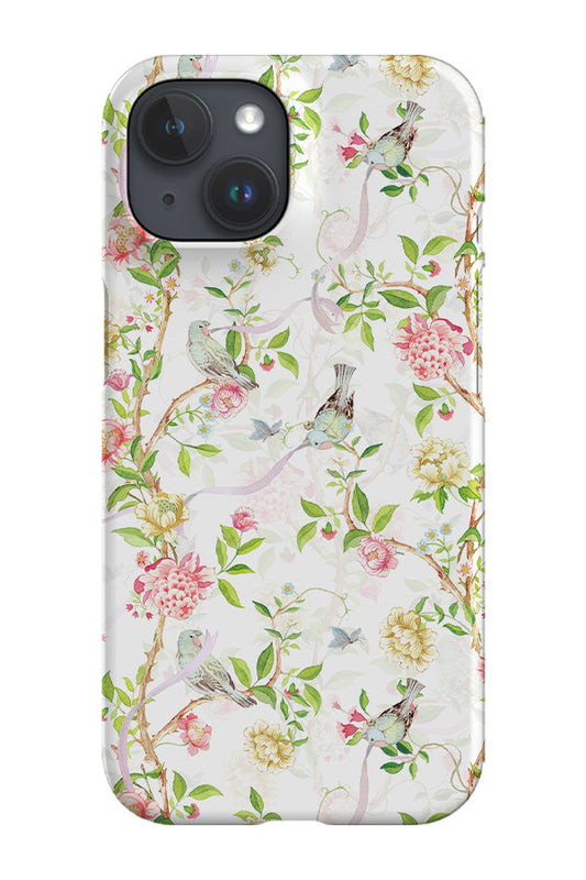 RoyalCovers.uk - Chinoiserie Vintage Lovebirds By Uta Naumann Phone Case (White)