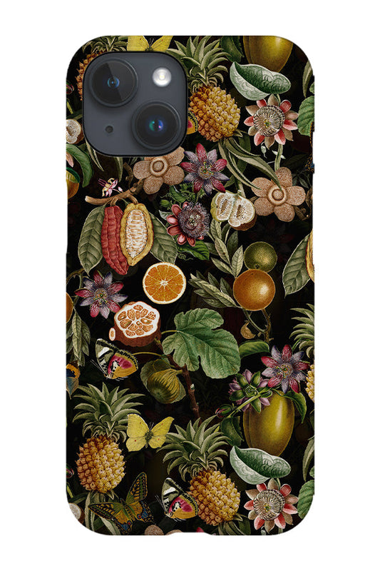 RoyalCovers.uk - Tropical Nights and Butterflies By Uta Naumann Phone Case (Black)