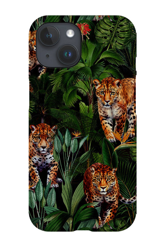 RoyalCovers.uk - Tropical Cheetah Jungle By Uta Naumann Phone Case (Dark)