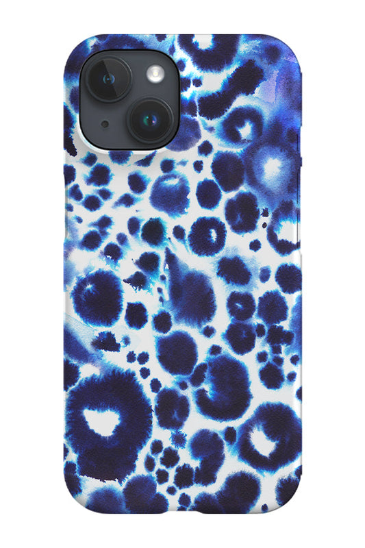 RoyalCovers.uk - Abstract Animal Texture By Ninola Design Phone Case (Indigo Blue)