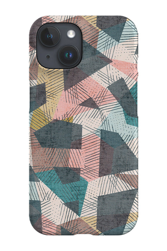 RoyalCovers.uk - Abstract Geometric by Michele Norris Phone Case (Grey)