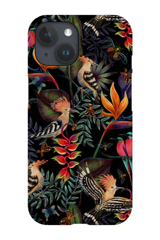 RoyalCovers.uk - Hoopoes and Bee Eaters By Rebecca Elfast Phone Case (Black)
