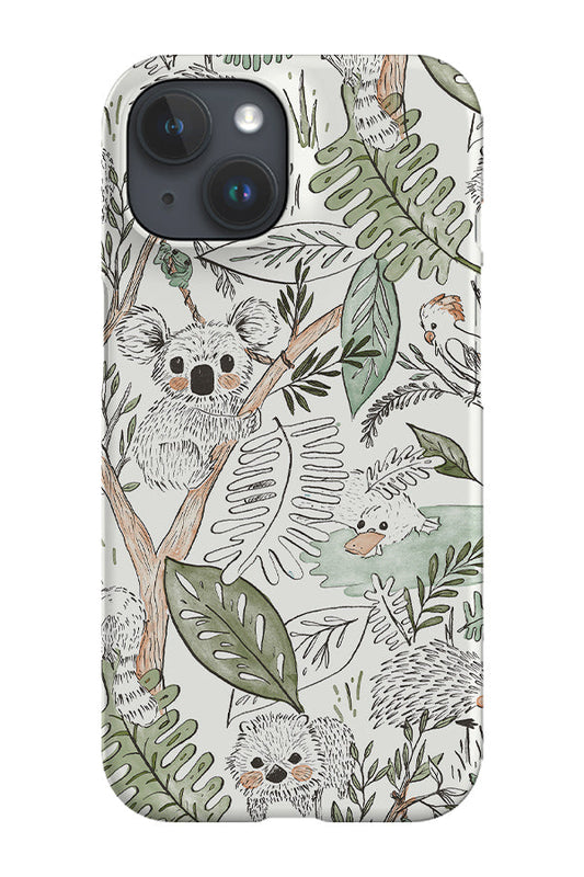 RoyalCovers.uk - Australian Animals by Becca Story Smith Phone Case (Beige)