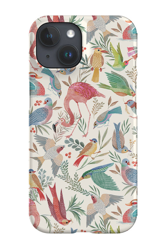 RoyalCovers.uk - Birdwatcher's Dream By Rebecca Elfast Phone Case (Beige)