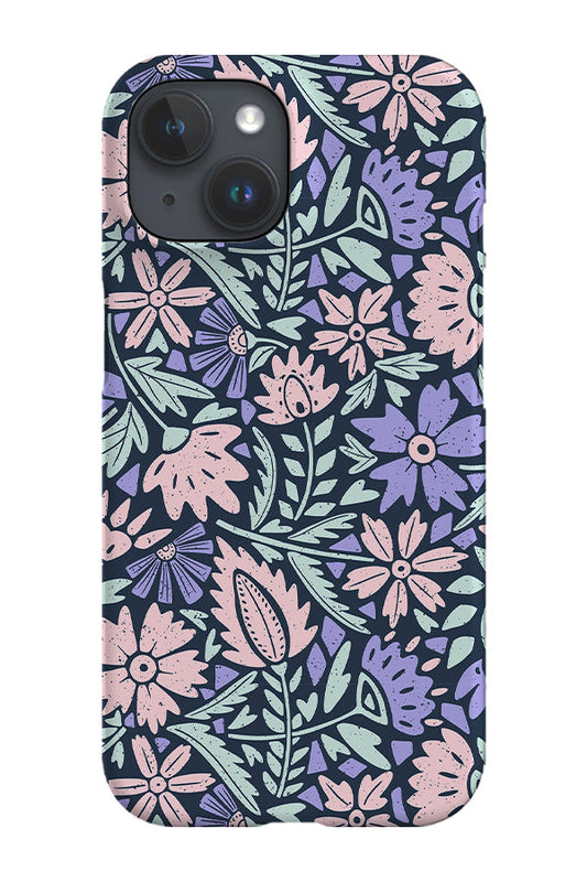 RoyalCovers.uk - Scandinavian Folk Florals by Denes Anna Design Phone Case (Pastel)