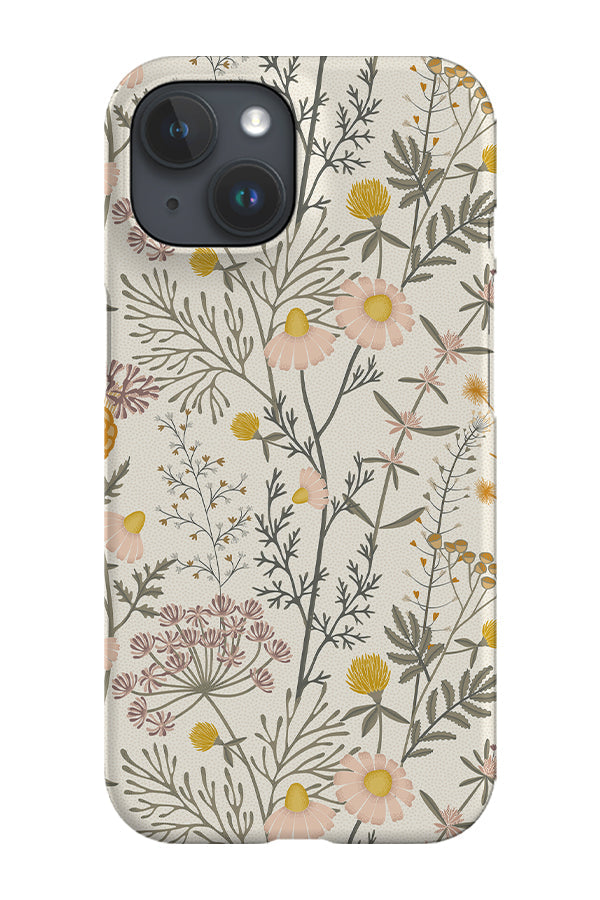 RoyalCovers.uk - Botanical Weeds by Garabateo Phone Case (Beige)