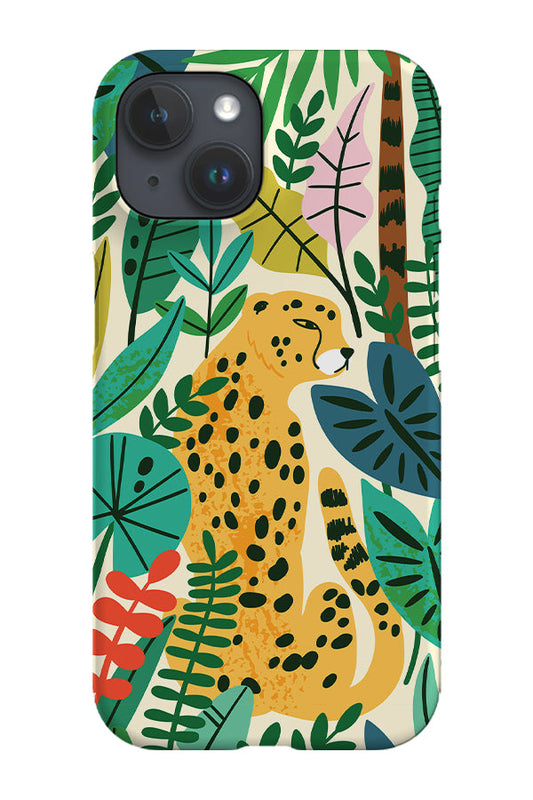 RoyalCovers.uk - Cheetah Jungle by Maria Galybina Phone Case (Beige)