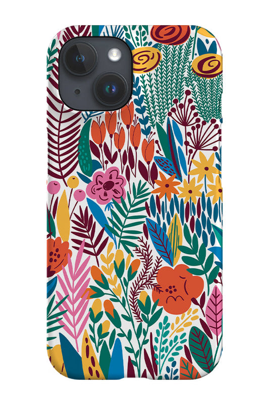 RoyalCovers.uk - Colourful Flowers by Maria Galybina Phone Case