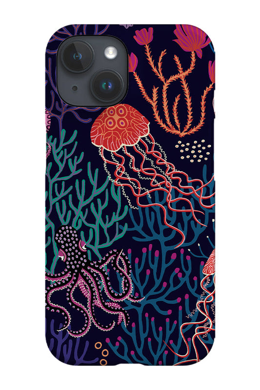 RoyalCovers.uk - Dark Sea by Rachel Parker Phone Case (Blue)