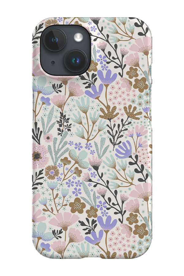 RoyalCovers.uk - Candy Flowers by Garabateo Phone Case (Cream)