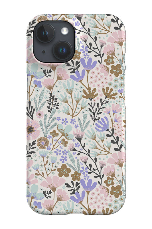 RoyalCovers.uk - Candy Flowers by Garabateo Phone Case (Cream)