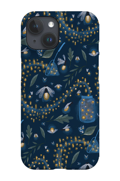RoyalCovers.uk - Catching Fireflies by Becca Story Smith Phone Case (Blue)