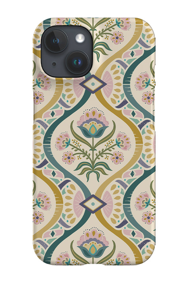 RoyalCovers.uk - Chic Vintage Damask by Misentangledvision Phone Case (Beige)