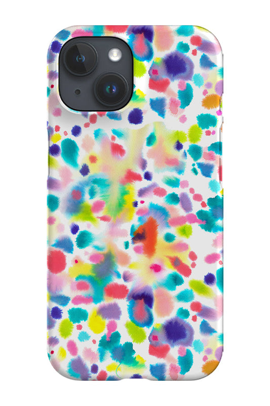 RoyalCovers.uk - Colourful Abstract Artistic Brushstrokes By Ninola Design Phone Case (Multicolour)