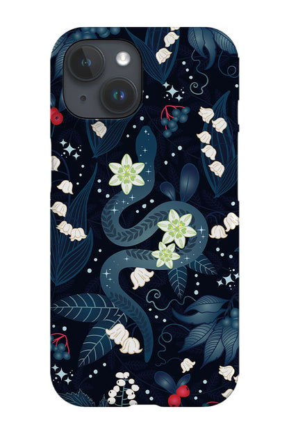 RoyalCovers.uk - Deathly Beautiful by Delively Dewi Phone Case (Black)