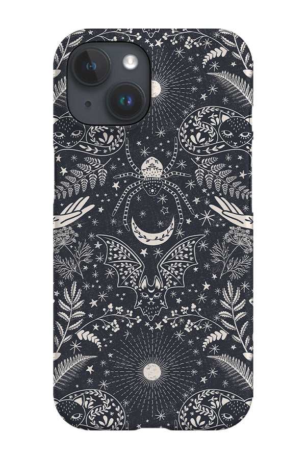 RoyalCovers.uk - Eclectic Magic Witch by Garabateo Phone Case (Black)