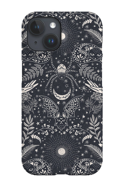 RoyalCovers.uk - Eclectic Magic Witch by Garabateo Phone Case (Black)