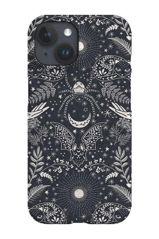 RoyalCovers.uk - Eclectic Magic Witch by Garabateo Phone Case (Black)