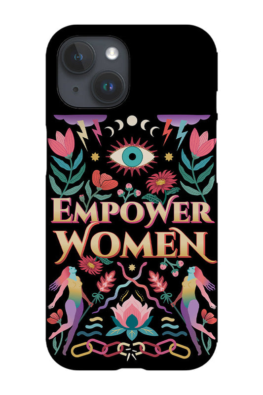 RoyalCovers.uk - Empower Women by Misentangledvision Phone Case (Black)
