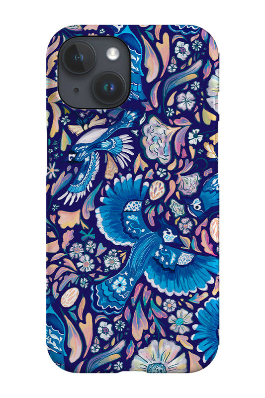 RoyalCovers.uk - Ethereal Blue Jays by Becca Story Smith Phone Case (Blue)