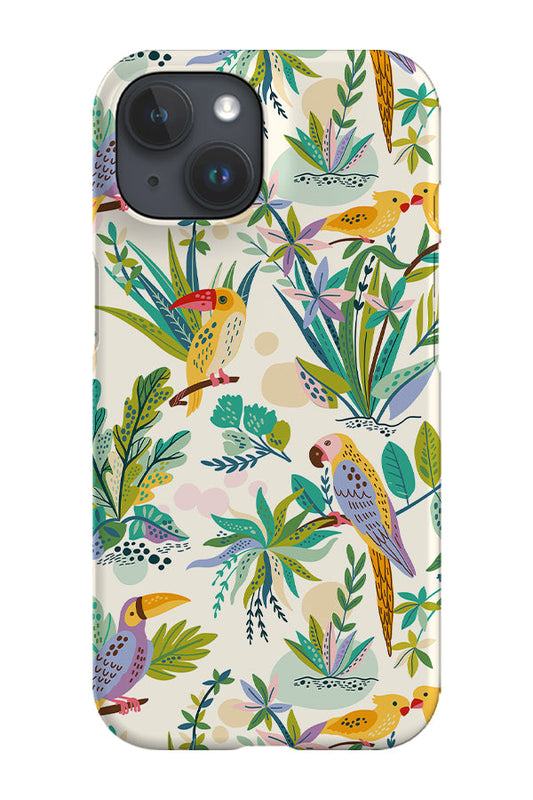 RoyalCovers.uk - Exotic Birds By Maria Galybina Phone Case (Beige)