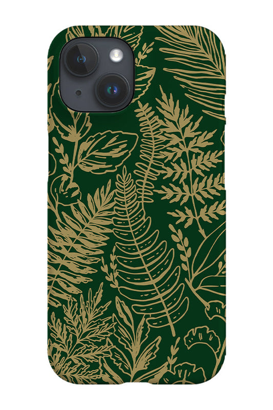 RoyalCovers.uk - Ferns By Maria Galybina Phone Case (Green)