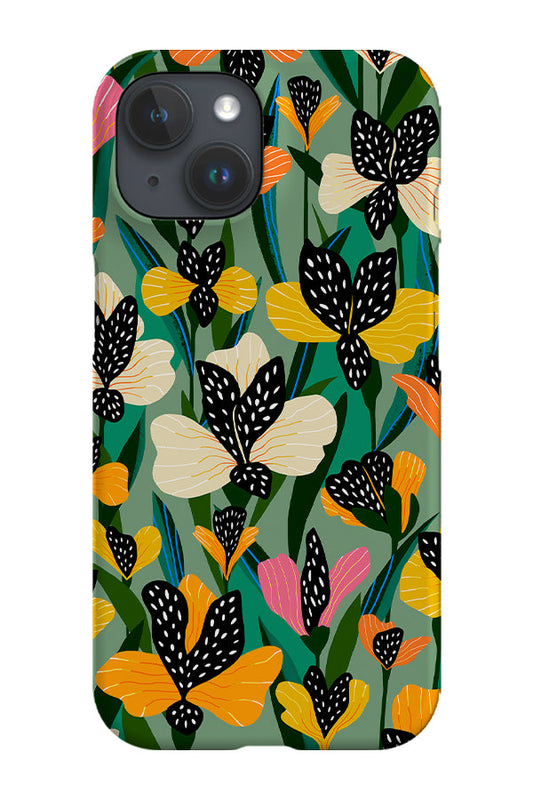 RoyalCovers.uk - Pansy Matcha by Rachel Parker Phone Case (Green)