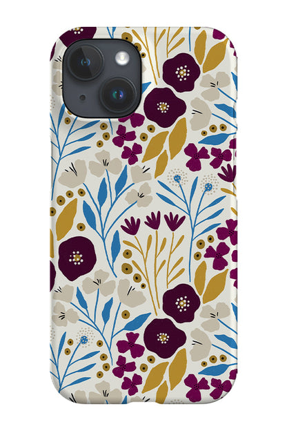 RoyalCovers.uk - Fiona By Amy MacCready Phone Case (Maroon)