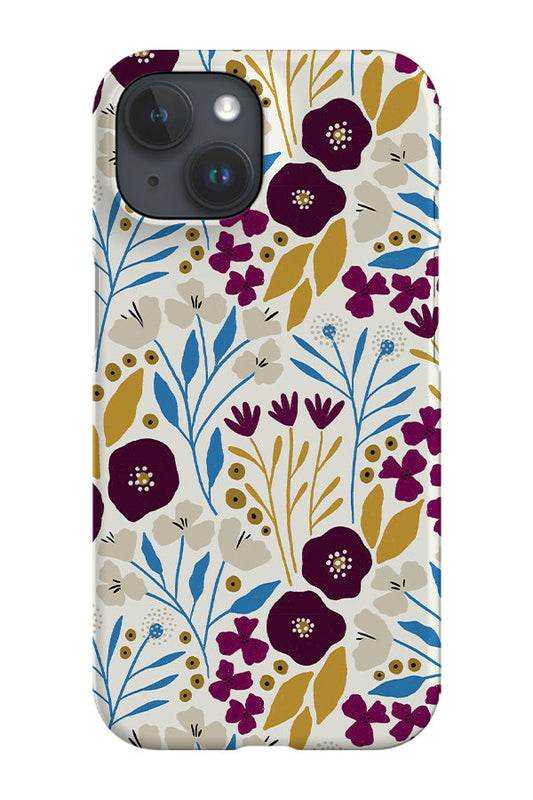 RoyalCovers.uk - Fiona By Amy MacCready Phone Case (Maroon)